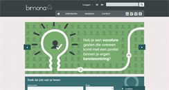Desktop Screenshot of bimona.be
